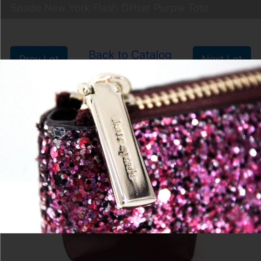 Kate Spade Brown and Pink Elegant Tote